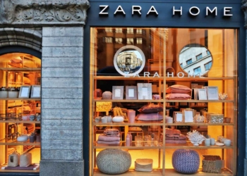 Zara Home lámpara mesa semi esfera