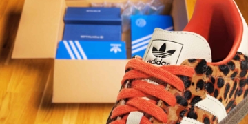 Adidas Samba animal print