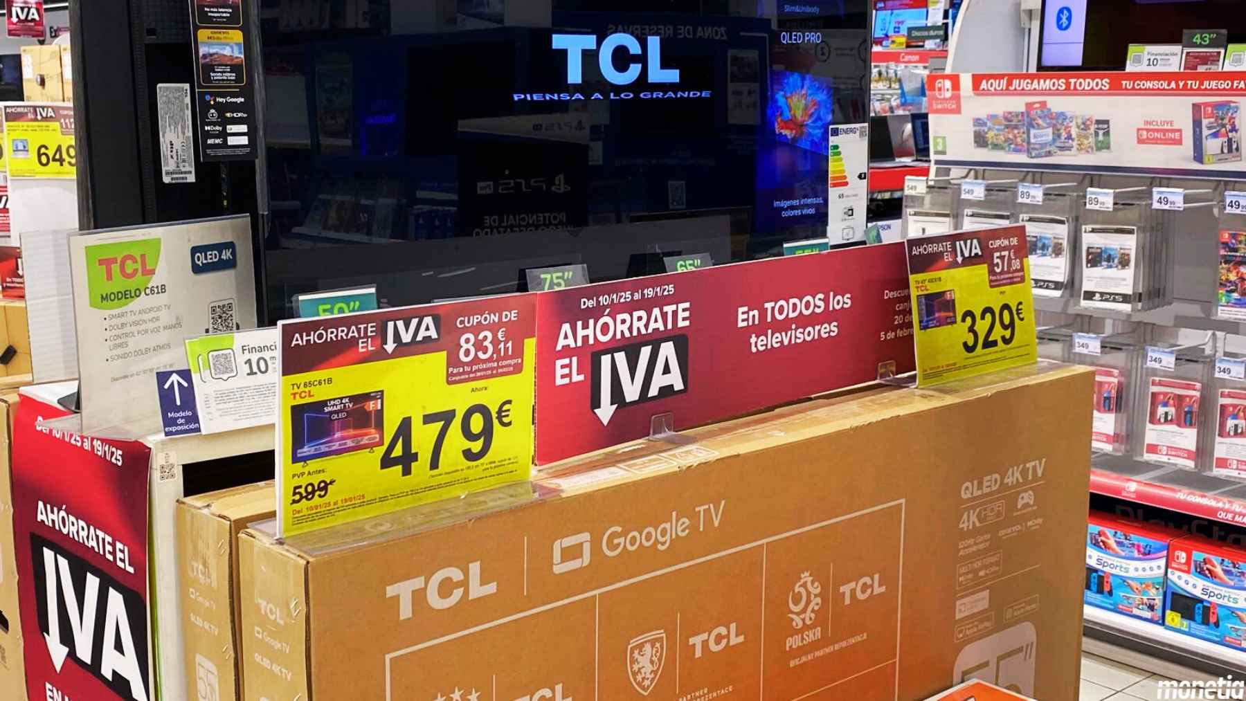 Carrefour televisor TCL