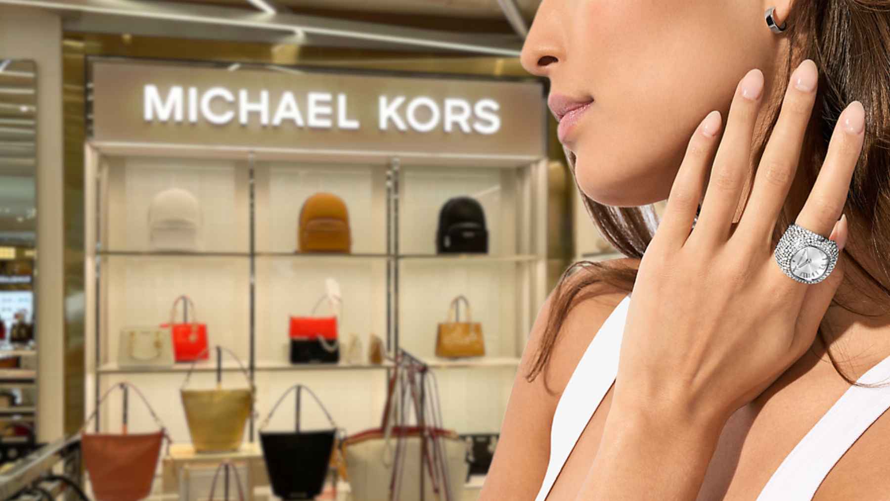 Michael Kors anillo reloj