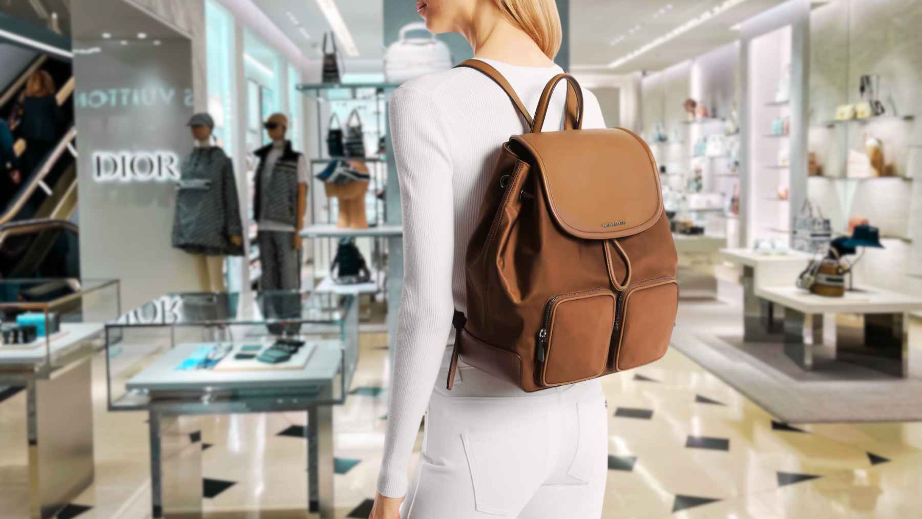 Michael Kors mochila mujer