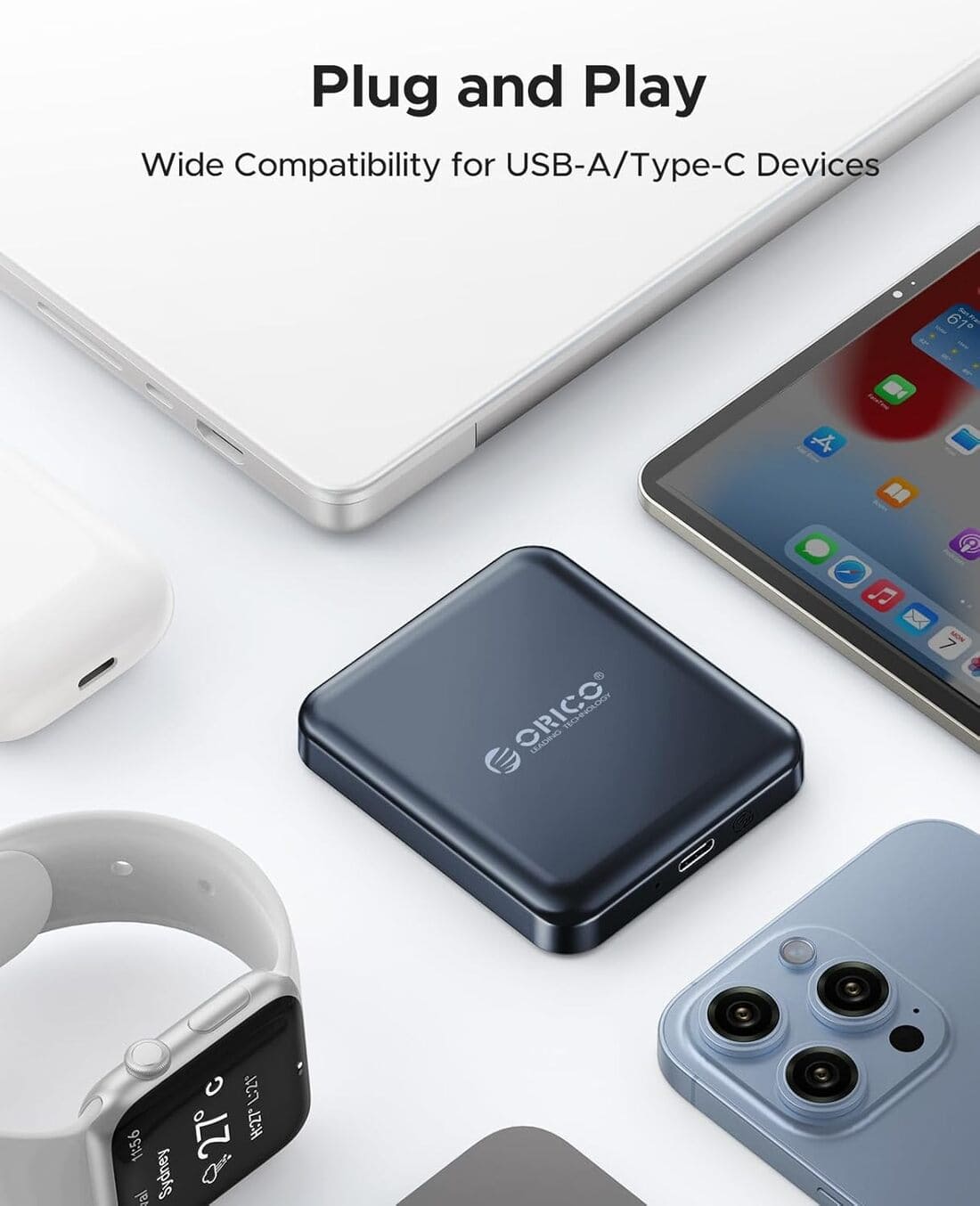 ORICO 512 GB Magnetic External SSD