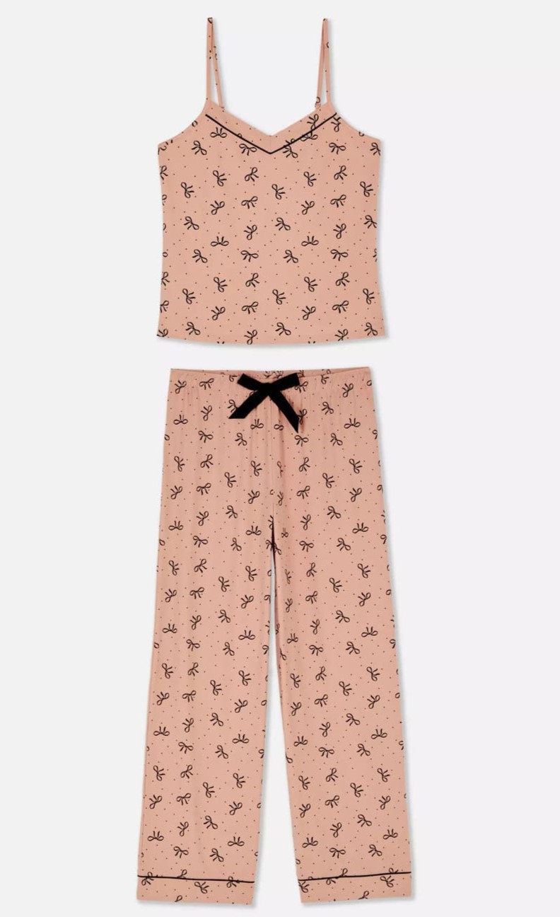 Pijama de tirantes a rayas de Primark