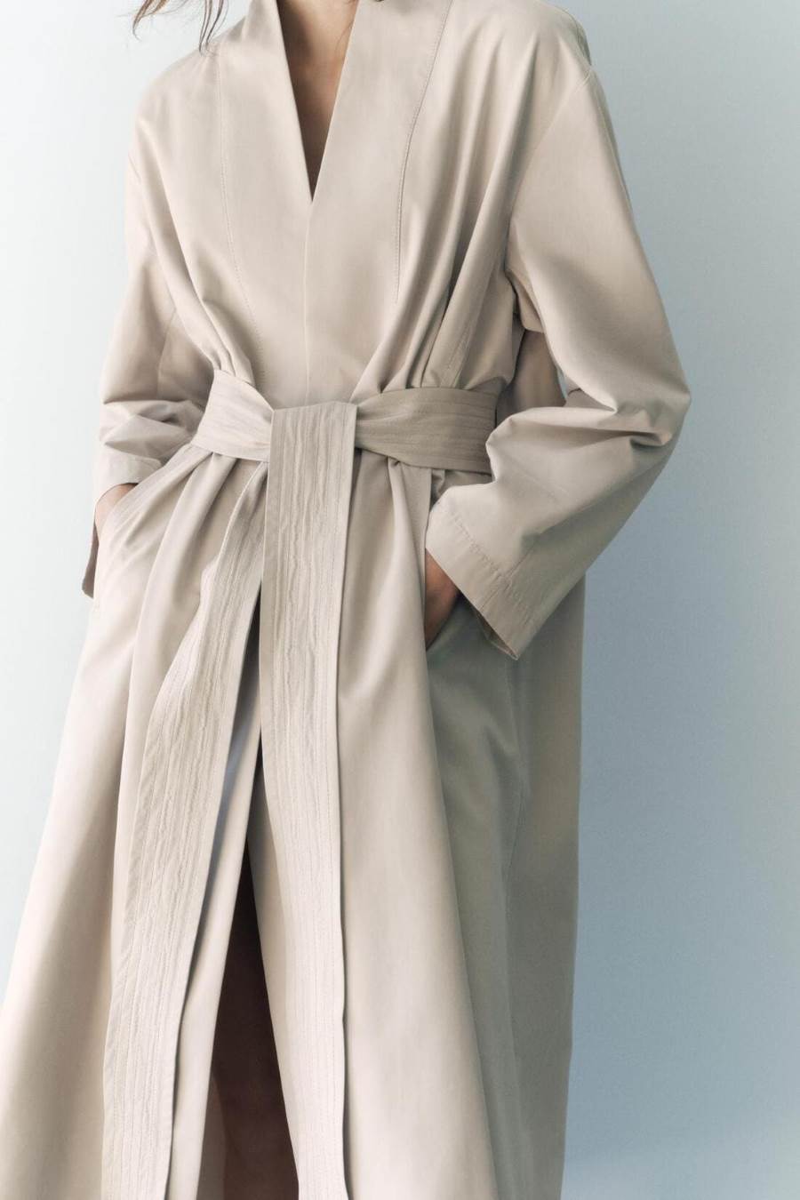 TRENCH KIMONO ZW COLLECTION DE ZARA