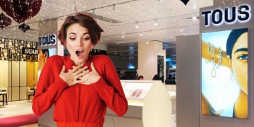 Tous anillo oro rosa oso