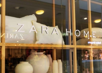 Zara Home lampara mesa alabastro