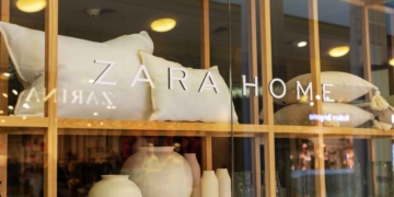 Zara Home lampara mesa alabastro