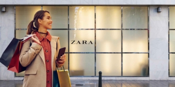 Zara bolso bandolera tostado oscuro