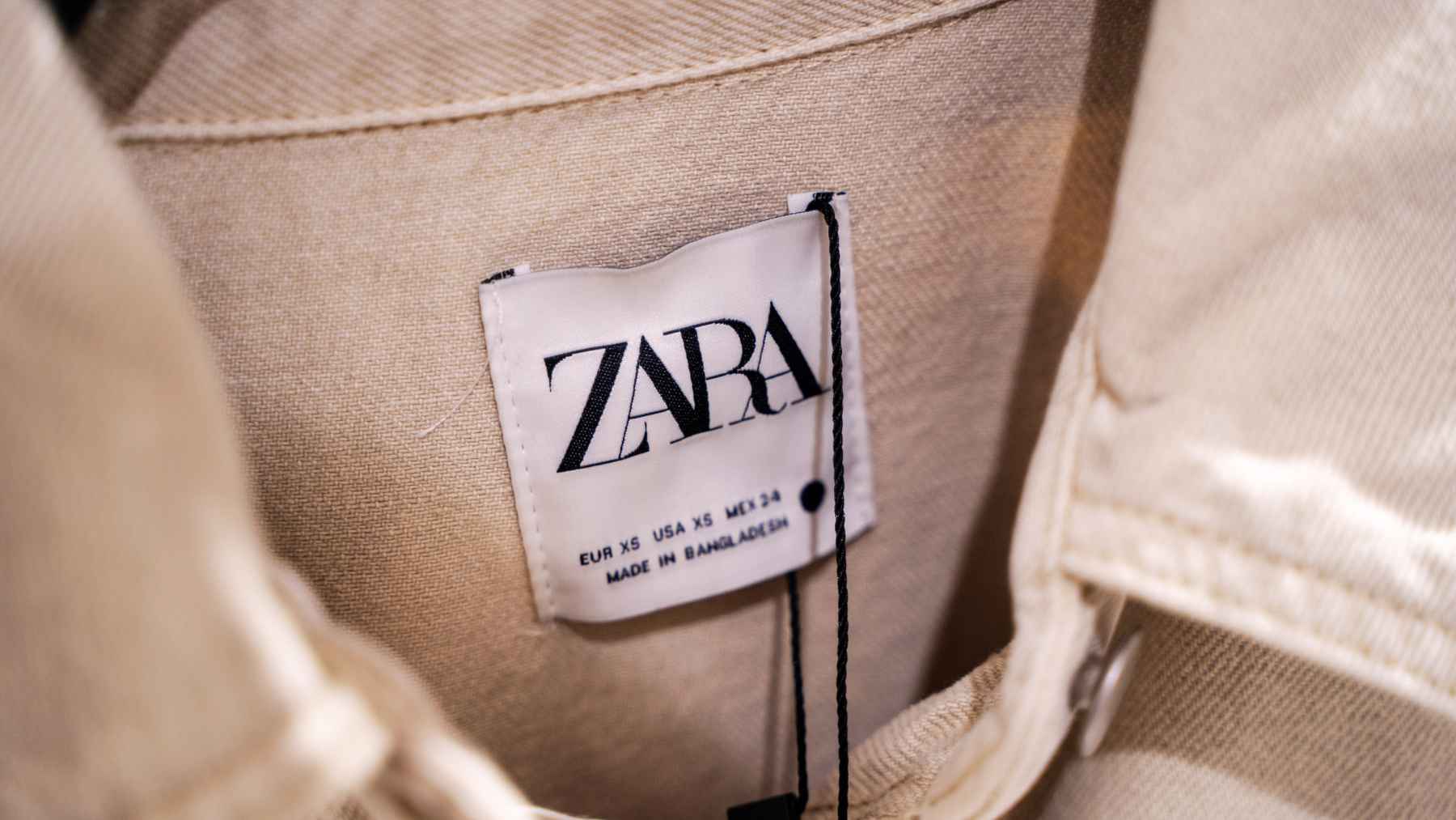 Zara vestido camisero