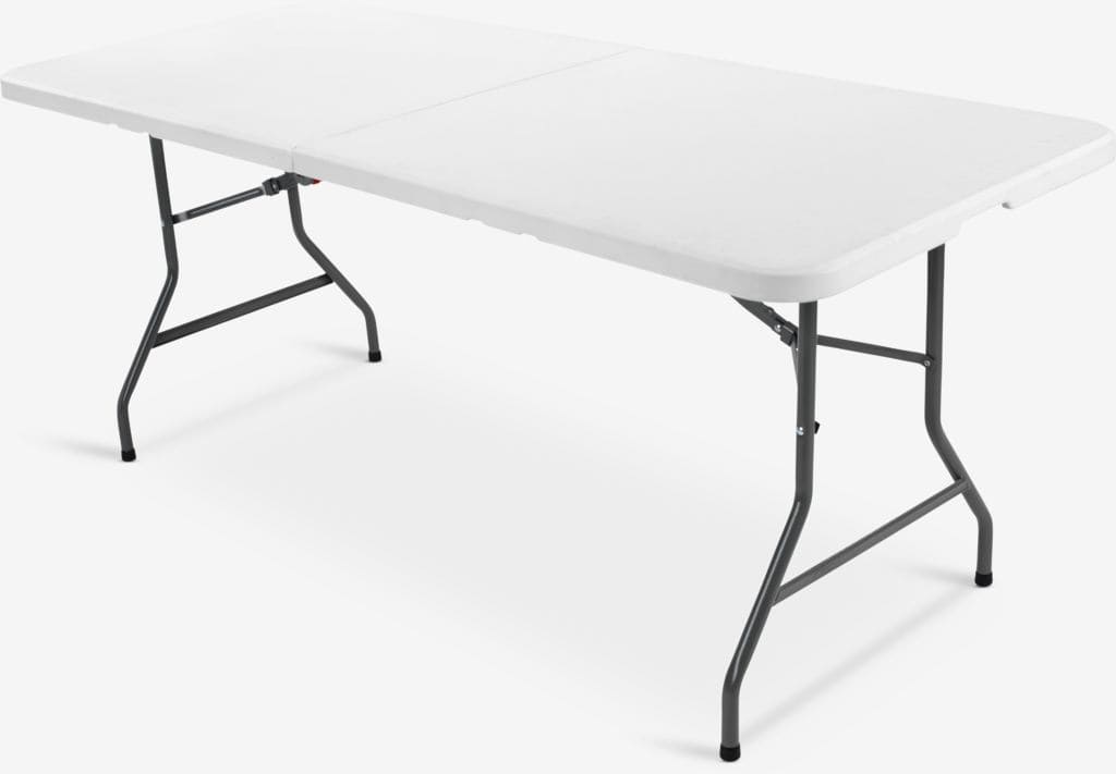 jysk Mesa plegable KULESKOG A75xL180 blanco