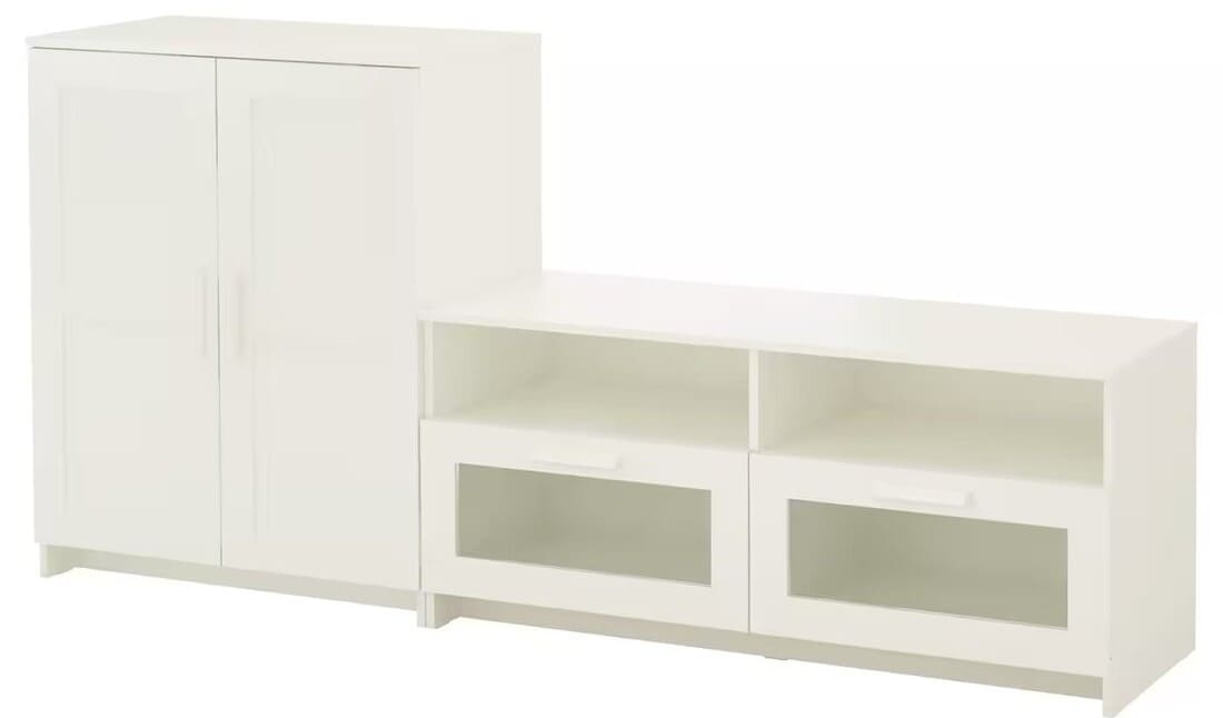 IKEA BRIMNES Mueble TV con estantería