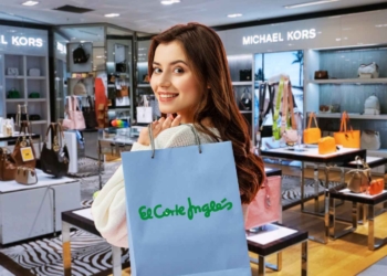 Michael Kors bolso piel metalizado