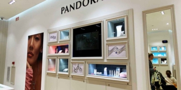 Pandora Collar Halo Corazones