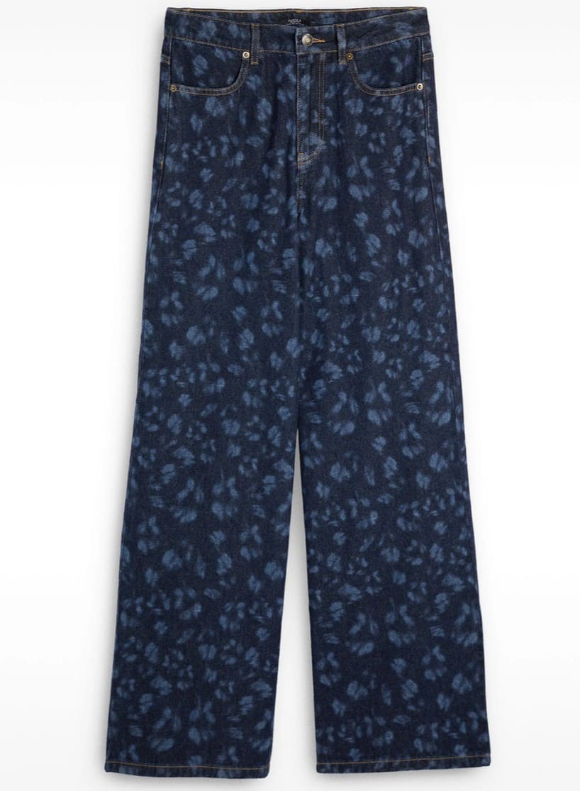 Pantalón denim estampado de Parfois