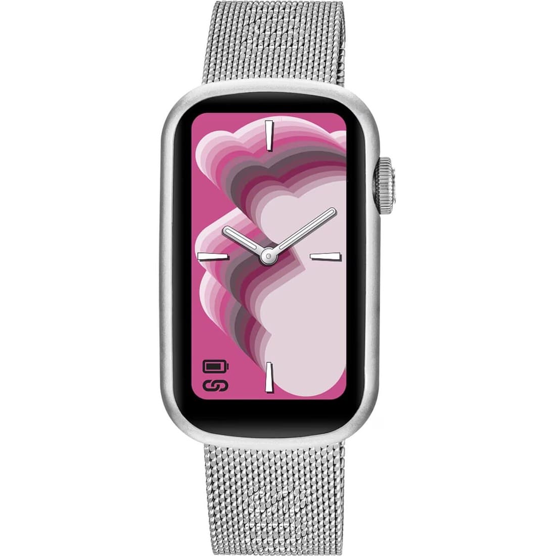 TOUS Reloj smartwatch con brazalete de acero