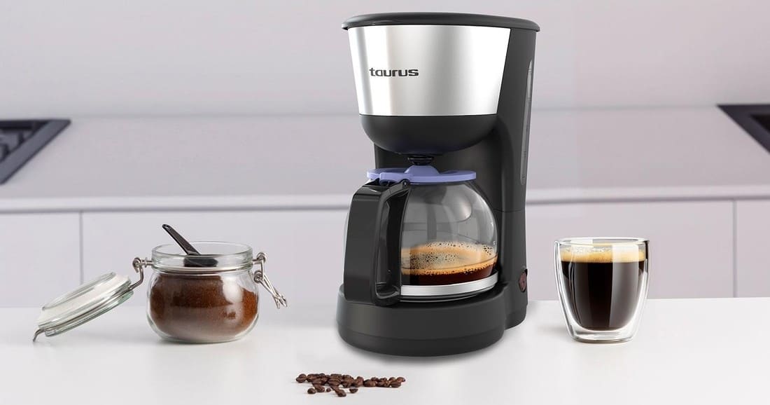 Cafetera de Goteo Taurus PTFDC1000 de Carrefour