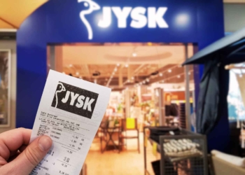 JYSK puf decoración