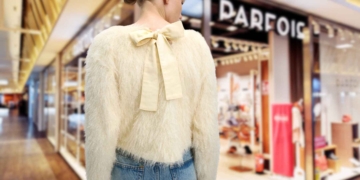 Parfois jersey efecto pelo con lazo