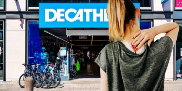 Decathlon pistola masaje muscular