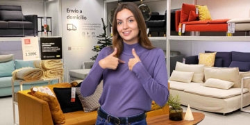 Ikea mesa auxiliar HOLMERUD