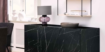 JYSK aparador efecto mármol