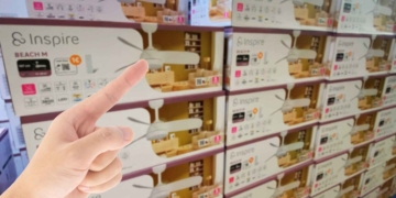 Leroy Merlin ventilador techo