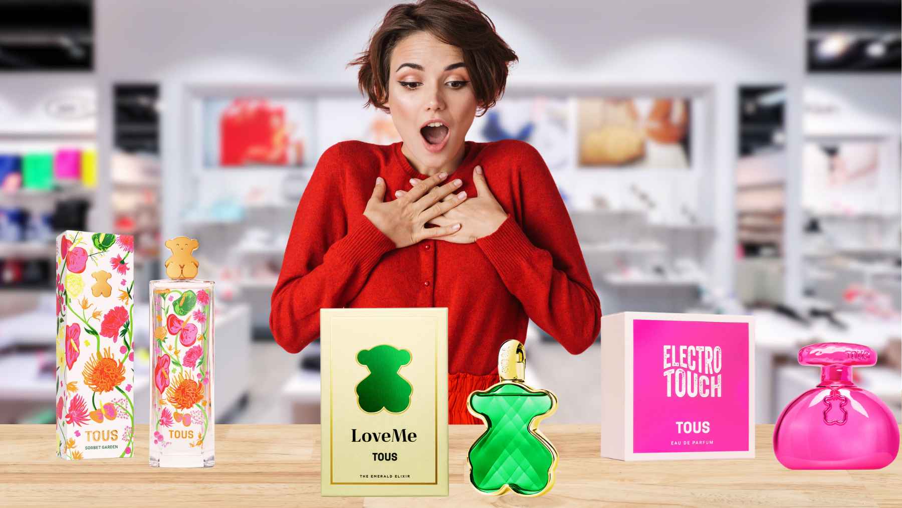 Tous perfumes Dia de la Madre