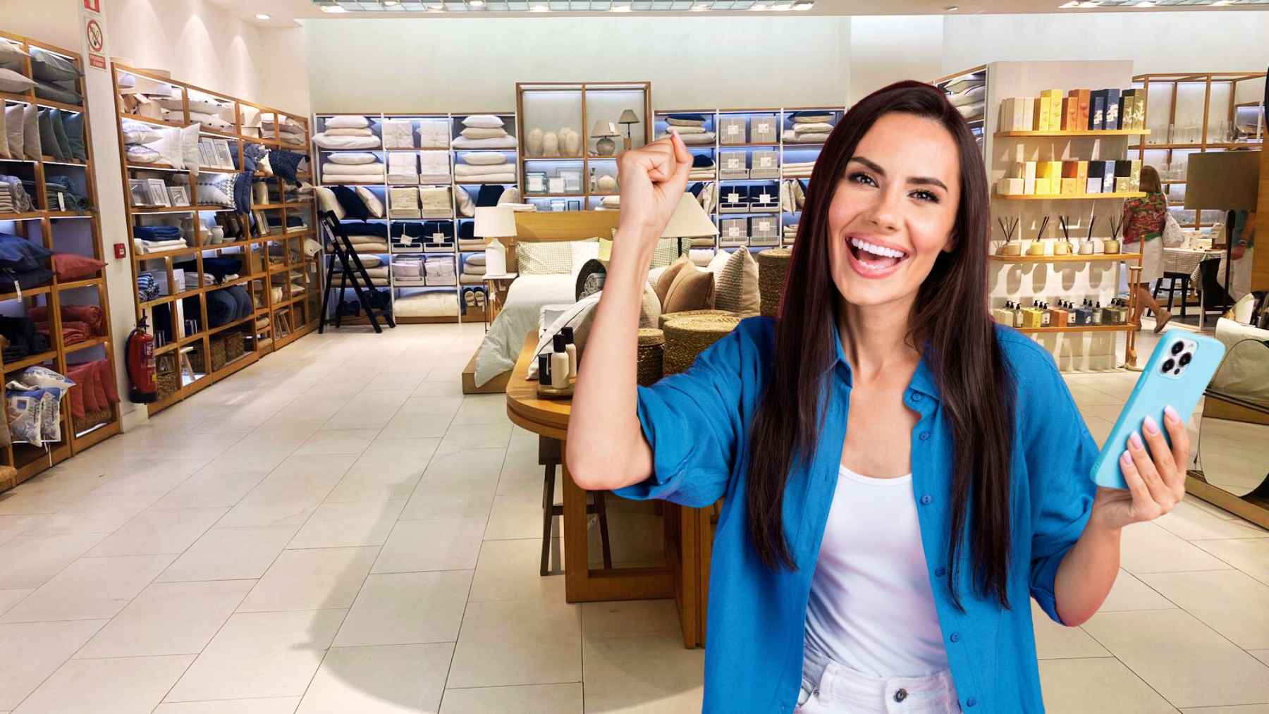 Zara Home lampara japonesa
