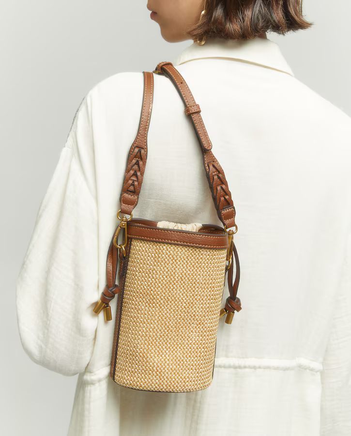 Bolso tubular con tenzado en asas de Tintoretto