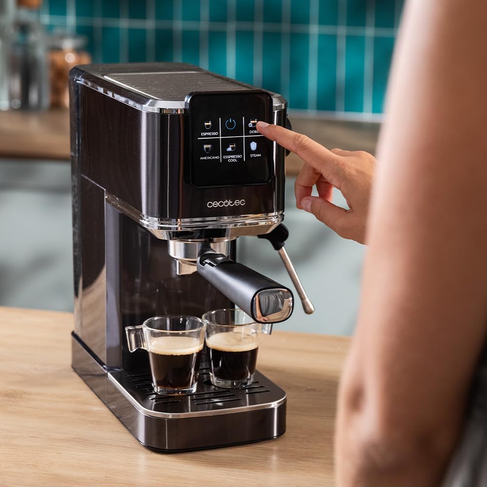 Cafetera Expresso Manual Cecotec Cafelizzia ColdBrew, 20 bar, 1.2 L - Acero de Carrefour