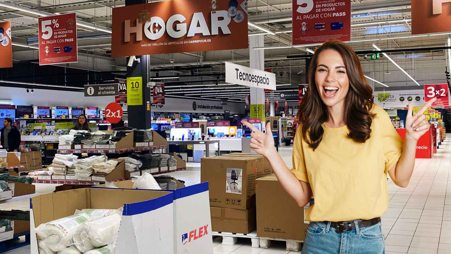 Carrefour quitapelusas Klack