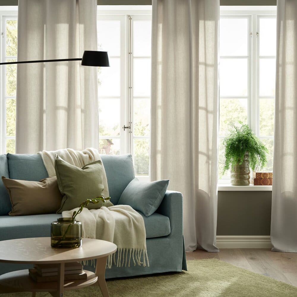 Cortinas GINSTMOTT de IKEA