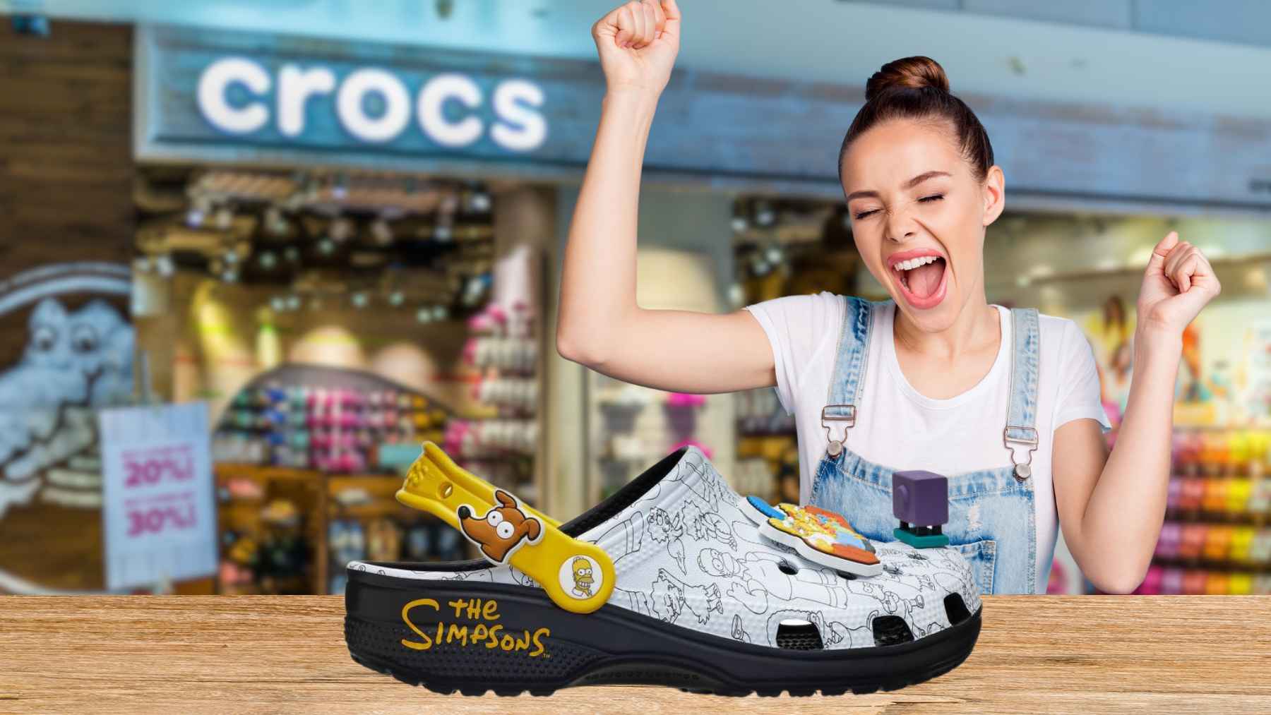 Crocs zuecos Los Simpson