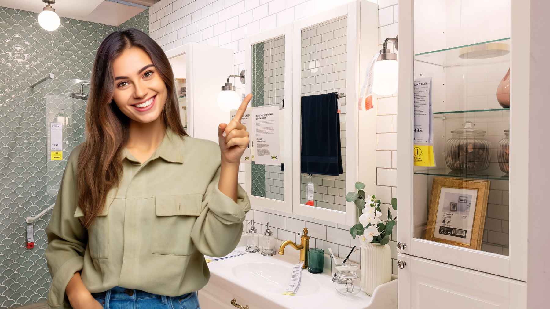Ikea mueble baño TREASJON