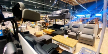 JYSK sofa chaise longe