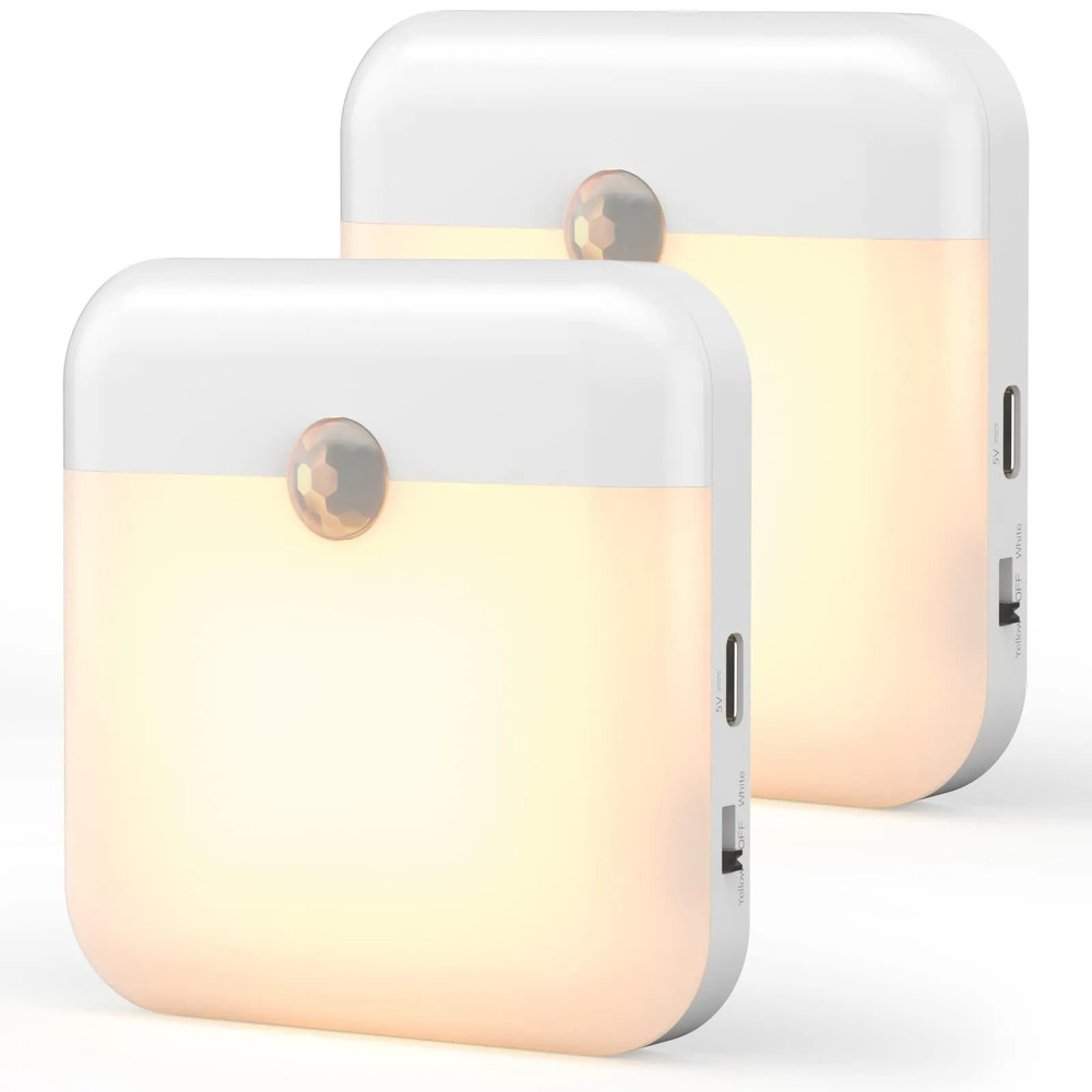 Leroy Merlin Juego de 2 luces nocturnas LED