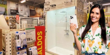 Leroy Merlin columna ducha hidromasake