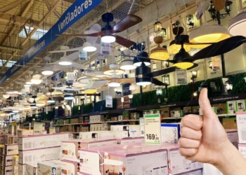 Leroy Merlin ventilador de techo