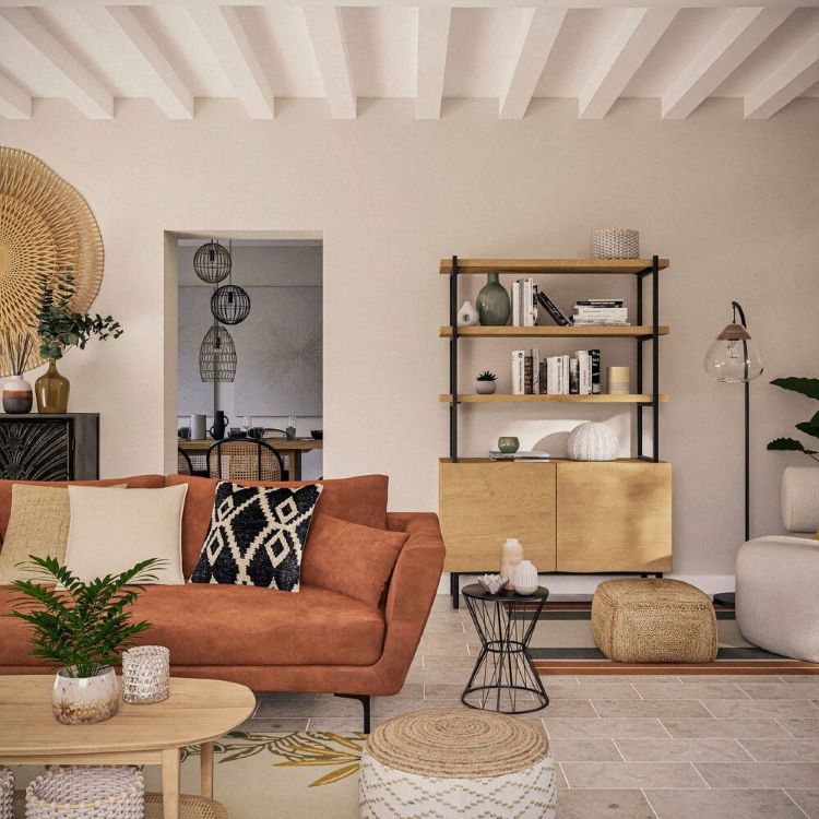 Maisons Du Monde Mesa auxiliar Grafik