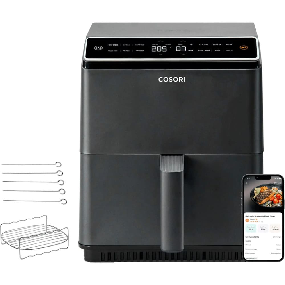 MediaMarkt Freidora de aire - Cosori Dual Blaze Chef Edition