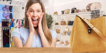 Parfois bolso de hombro con piel