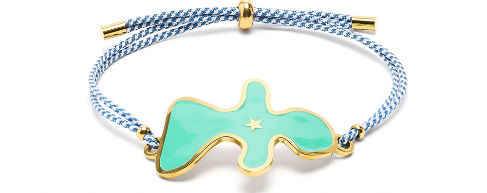 Pulsera ajustable con charm de Parfois