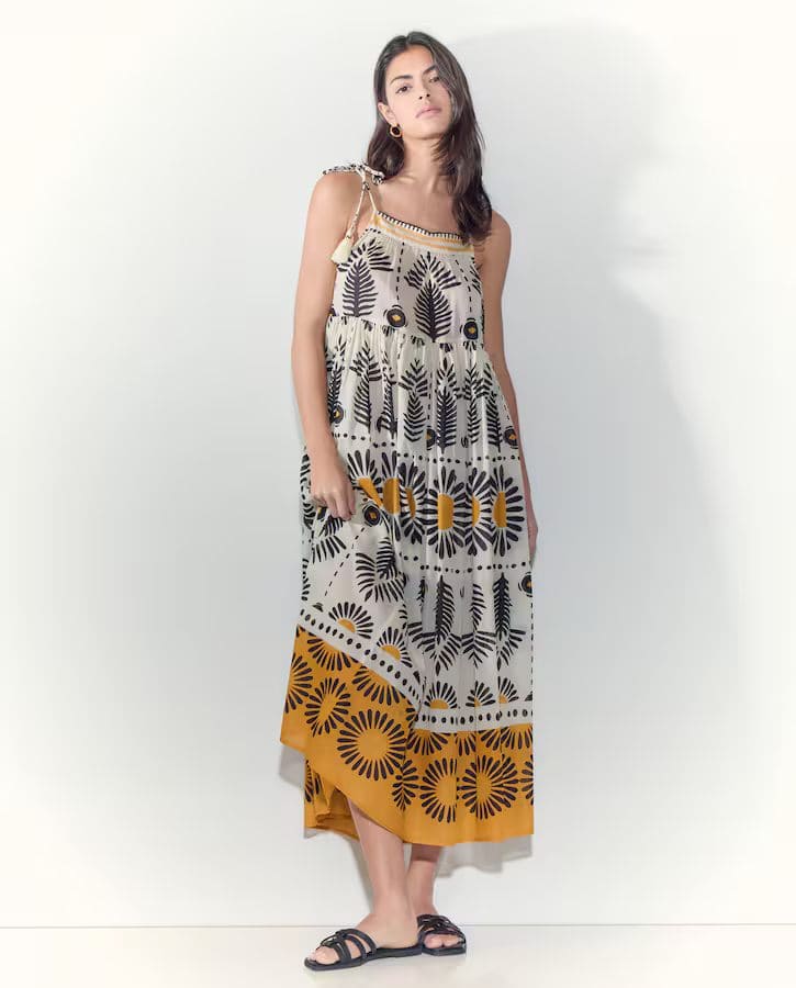 Vestido étnico Tintoretto