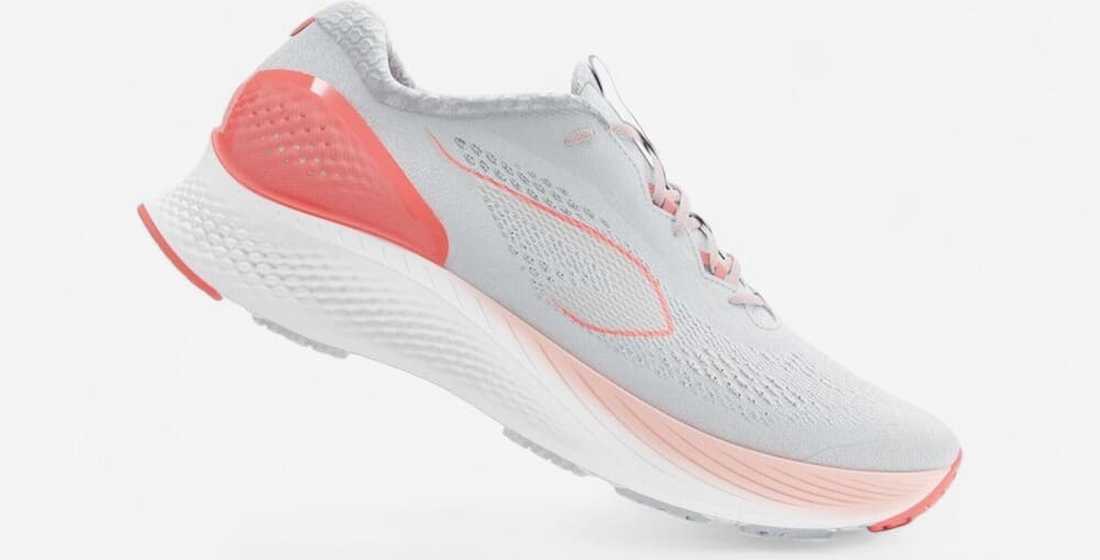 Zapatillas de Running Mujer, Kiprun Cushion 500 Rosa de Decathlkon