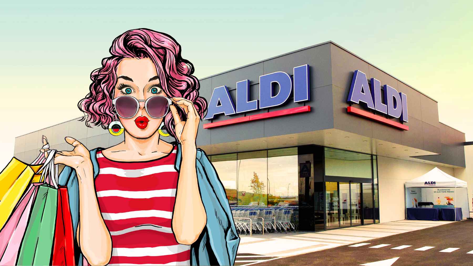 ALDI bolsa plegable