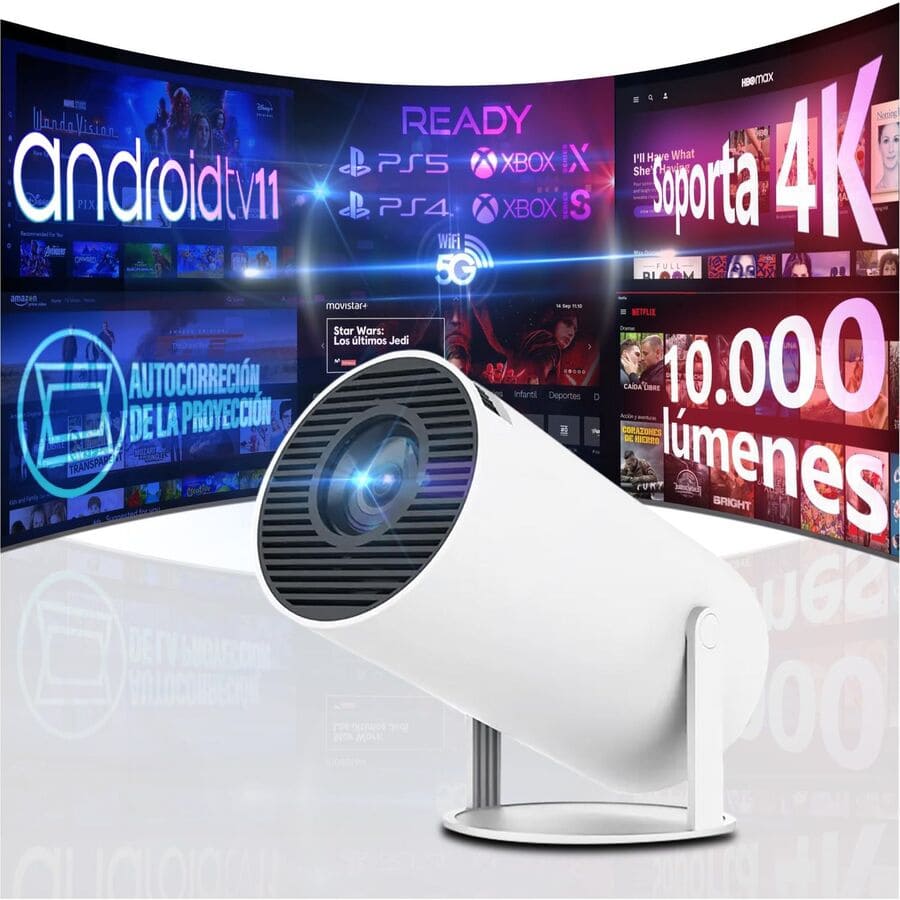 Carrefour Proyector Portatil Freestyle Unicview Hy300
