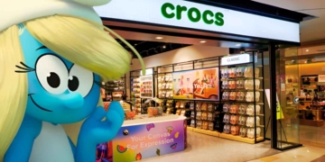 Crocs zuecos Los Pitufos pitufina