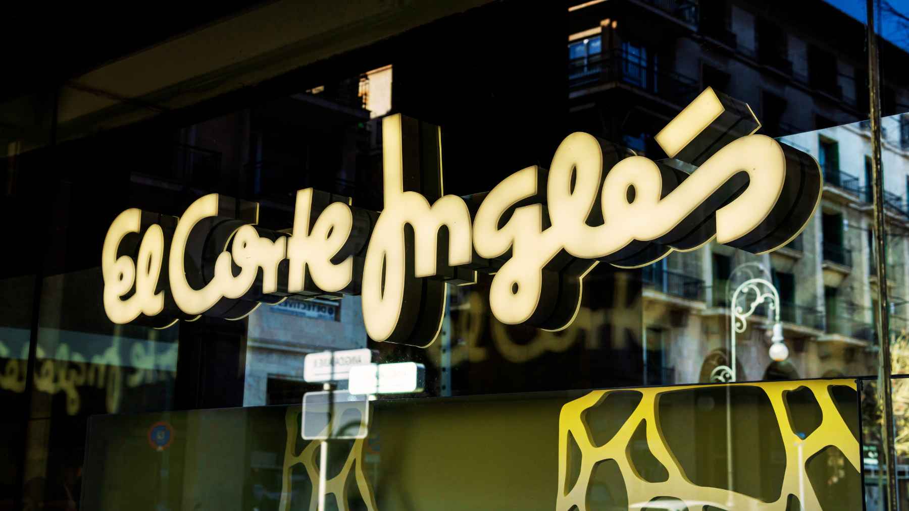 El Corte Inglés lámpara de pie