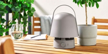 Ikea lVAPPEBY Lámpara altavoz Bluetooth