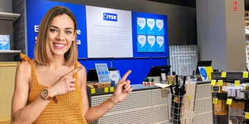 JYSK banco con almacenaje BADSTED